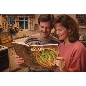 Vintage Cookbook - Exotic Thai Moroccan Recipes - 90s Cookbook